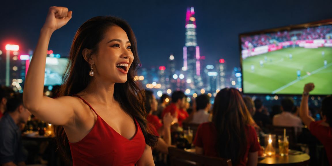 Không khí lễ hội bóng đá sôi động tại TP. Hồ Chí Minh, người hâm mộ theo dõi trận đấu và đặt cược trực tuyến