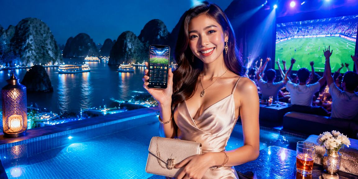 Người dùng tại Ninh Bình cài đặt ứng dụng casino trên điện thoại trong lễ hội